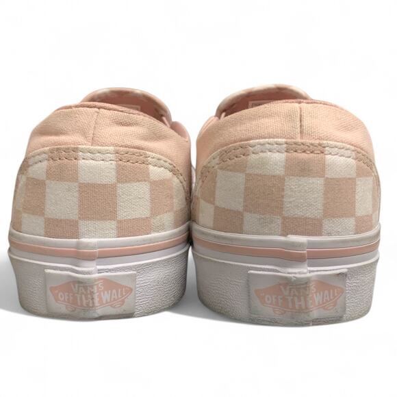 Vans Off The Wall Rose/White Checkered-Women’s-Size 6.5 - Picture 5 of 7